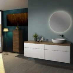 Sanipa 2morrow WT-Unterbau Und Anbauschrank Mit Konsole 160,4 Cm Für Keramik-WT Artis, Rechts