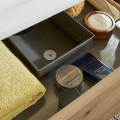 Sanipa 4balance Glas-Waschtisch + Waschtischunterbau 80 Cm Mit 2 Auszügen, LED -Duravit Verkaufsgeschäft sanipa 4balance waschtische mit unterschrank glas 9107618