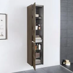 Sanipa Twiga Hochschrank 37,5 Cm, 2 Türen Mit Türanschlag Links, Inkl. LED-Beleuchtung -Duravit Verkaufsgeschäft sanipa twiga hochschraenke hochschrank 37 5 10308485