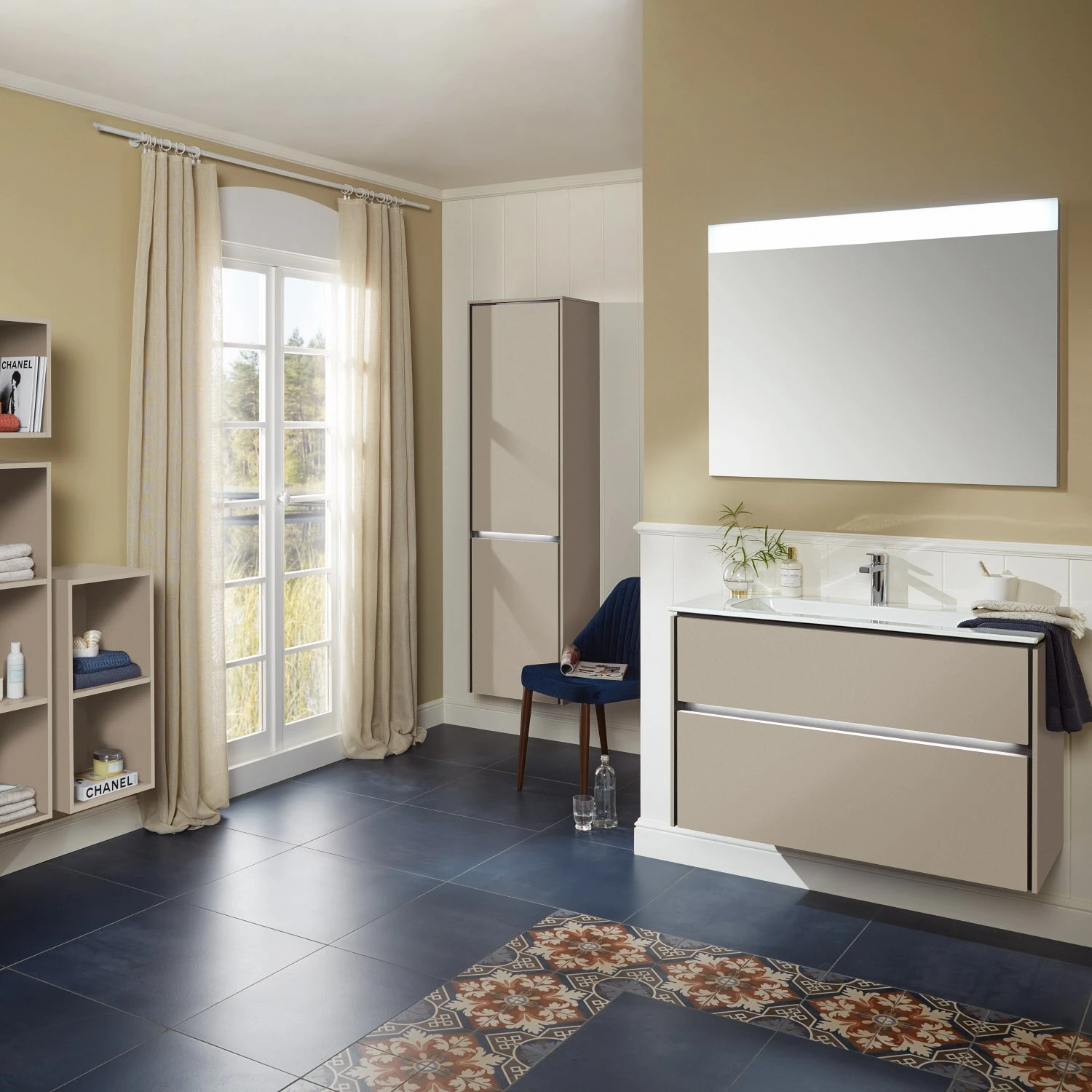 Sanipa Twiga Hochschrank 47,5 Cm, 2 Türen Mit Türanschlag Rechts, Inkl. LED-Beleuchtung 4 Sanipa Twiga Hochschrank 47,5 Cm, 2 Türen Mit Türanschlag Rechts, Inkl. LED-Beleuchtung - Image 2