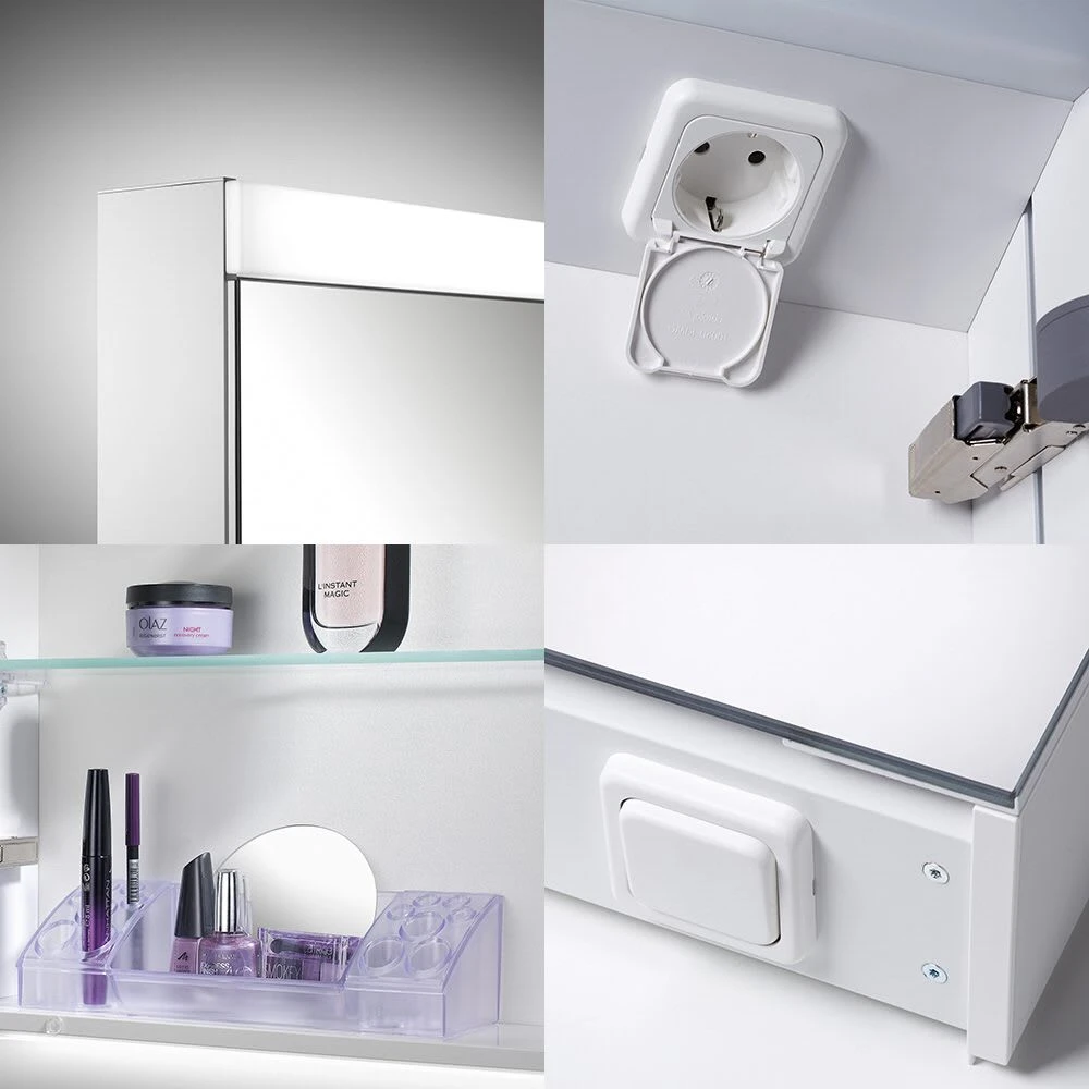 Schneider® Schneider PATA Line LED 3000 K Spiegelschrank PAT 120/2/LED, 120 X 76 Cm 4 Schneider® Schneider PATA Line LED 3000 K Spiegelschrank PAT 120/2/LED, 120 X 76 Cm - Image 2