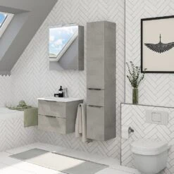 Steinkamp Living 2.0 / GROHE Essence Waschtisch 60 Cm Mit Unterschrank 57 Cm -Duravit Verkaufsgeschäft steinkamp badmoebel living 2 grohe waschtisch 5165399