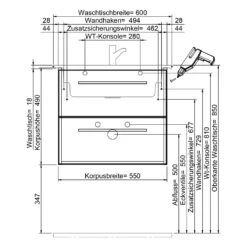 Steinkamp Living 2.0 Waschtischunterschrank 55 Cm Mit Villeroy & Boch Venticello Waschtisch 60 Cm CeramicPlus Mit Überlauf 7 Steinkamp Living 2.0 Waschtischunterschrank 55 Cm Mit Villeroy & Boch Venticello Waschtisch 60 Cm CeramicPlus Mit Überlauf -Duravit Verkaufsgeschäft steinkamp badmoebel living 2 villeroy boch 12325047