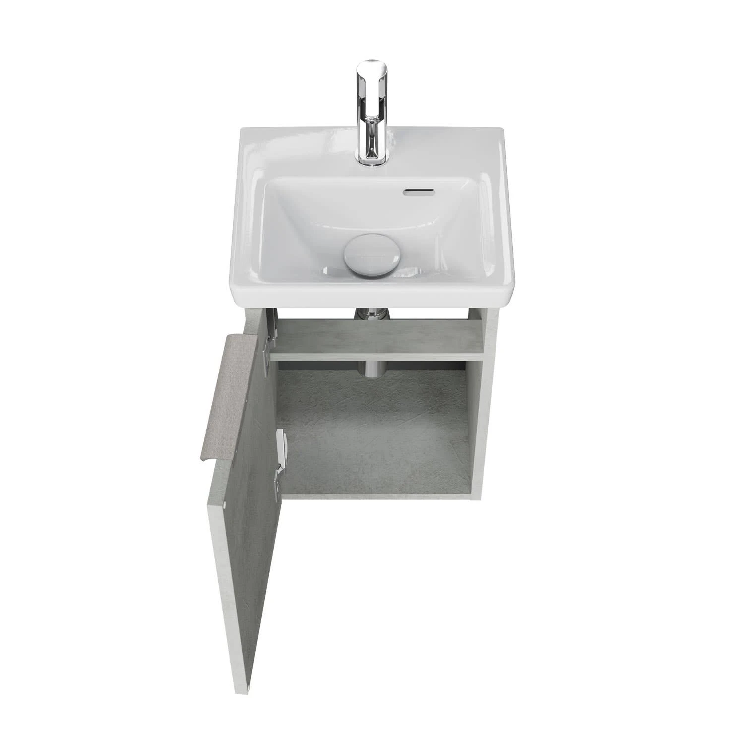 Steinkamp Living 2.0 Waschtischunterschrank 34 Cm Mit Villeroy & Boch Subway 3.0 Waschtisch 37 Cm Mit Überlauf 4 Steinkamp Living 2.0 Waschtischunterschrank 34 Cm Mit Villeroy & Boch Subway 3.0 Waschtisch 37 Cm Mit Überlauf - Image 2