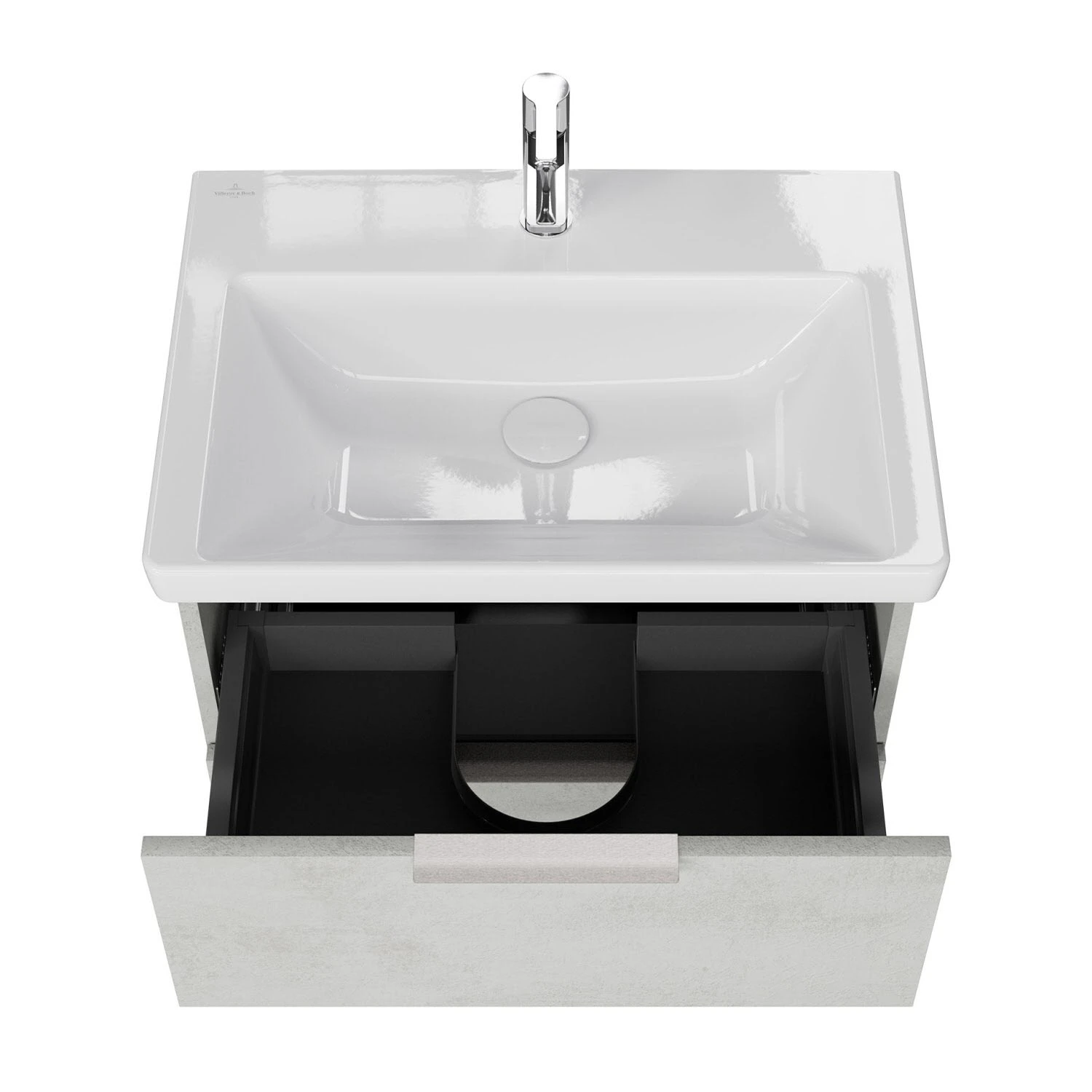 Steinkamp Living 2.0 Waschtischunterschrank 61 Cm Mit Villeroy & Boch Subway 3.0 Waschtisch 65 Cm CeramicPlus Ohne Überlauf 4 Steinkamp Living 2.0 Waschtischunterschrank 61 Cm Mit Villeroy & Boch Subway 3.0 Waschtisch 65 Cm CeramicPlus Ohne Überlauf - Image 2