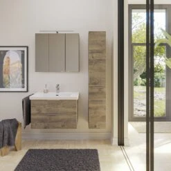 Steinkamp Living 2.0 Waschtischunterschrank 75 Cm Mit Villeroy & Boch Subway 3.0 Waschtisch 80 Cm Mit Überlauf -Duravit Verkaufsgeschäft steinkamp badmoebel living 2 villeroy boch 12328474