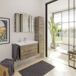 Steinkamp Living 2.0 Waschtischunterschrank 75 Cm Mit Villeroy & Boch Subway 3.0 Waschtisch 80 Cm Mit Überlauf -Duravit Verkaufsgeschäft steinkamp badmoebel living 2 villeroy boch 12330622