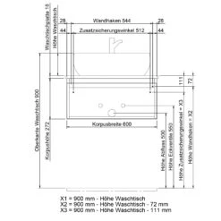 Steinkamp Value Waschtischkonsole 61 Cm Mit 1 Auszug -Duravit Verkaufsgeschäft steinkamp badmoebel value waschtischkonsolen 61 cm 6854843