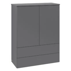 Villeroy & Boch Antao Highboard 81,4 X 103,9 Cm, 2 Türen, Fronten Ohne Struktur