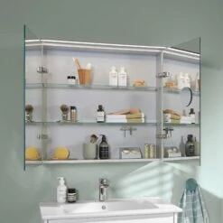 Villeroy & Boch Finero Vorbau-Spiegelschrank Mit Beleuchtung 80,7 X 75,8 Cm -Duravit Verkaufsgeschäft villeroy boch alle kollektionen finero badmoebel 8530741