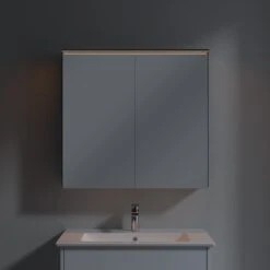 Villeroy & Boch Finero Vorbau-Spiegelschrank Mit Beleuchtung 80,7 X 75,8 Cm -Duravit Verkaufsgeschäft villeroy boch alle kollektionen finero badmoebel 8530903