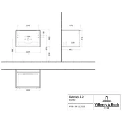 Villeroy & Boch Subway 3.0 Badmöbel-Set 65 Cm, Griff In Möbelfarbe, 1 Auszug 9 Villeroy & Boch Subway 3.0 Badmöbel-Set 65 Cm, Griff In Möbelfarbe, 1 Auszug -Duravit Verkaufsgeschäft villeroy boch alle kollektionen subway 3 10292582