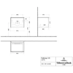Villeroy & Boch Subway 3.0 Badmöbel-Set 60 Cm, 1 Auszug 9 Villeroy & Boch Subway 3.0 Badmöbel-Set 60 Cm, 1 Auszug -Duravit Verkaufsgeschäft villeroy boch alle kollektionen subway 3 10293254
