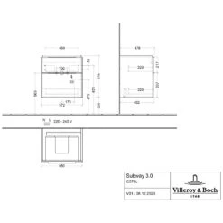 Villeroy & Boch Subway 3.0 Badmöbel-Set 60 Cm Mit Beleuchtung, Griff Volcano Black, 2 Auszüge 11 Villeroy & Boch Subway 3.0 Badmöbel-Set 60 Cm Mit Beleuchtung, Griff Volcano Black, 2 Auszüge -Duravit Verkaufsgeschäft villeroy boch alle kollektionen subway 3 10294370