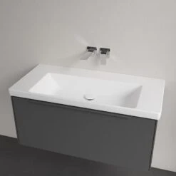 Villeroy & Boch Subway 3.0 Badmöbel-Set 100 Cm, Griff In Möbelfarbe, 1 Auszug