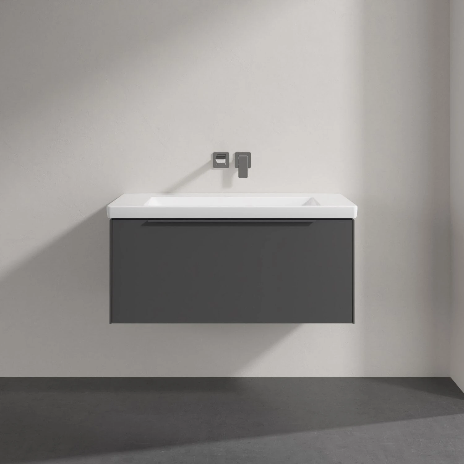 Villeroy & Boch Subway 3.0 Badmöbel-Set 100 Cm, Griff In Möbelfarbe, 1 Auszug 4 Villeroy & Boch Subway 3.0 Badmöbel-Set 100 Cm, Griff In Möbelfarbe, 1 Auszug - Image 2