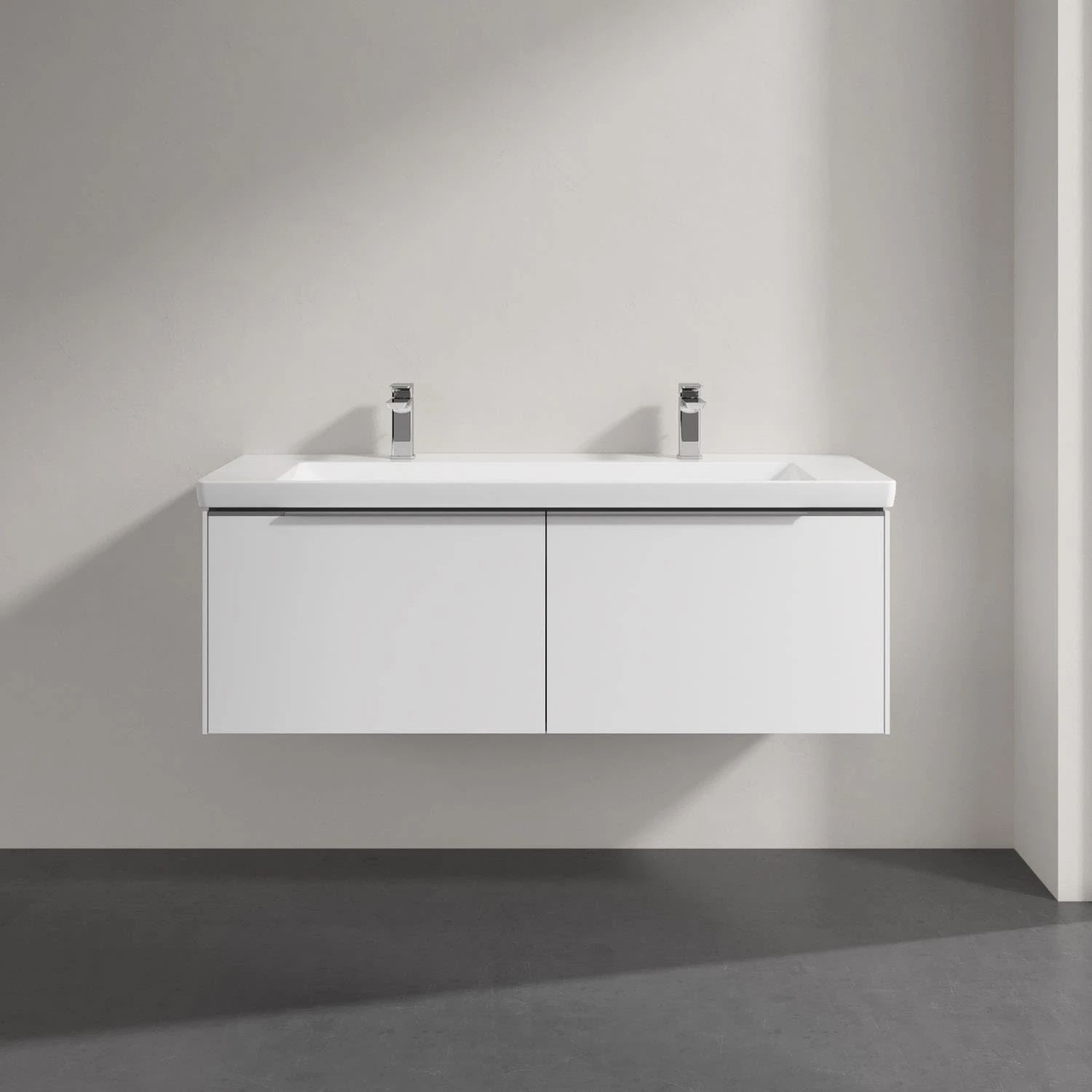 Villeroy & Boch Subway 3.0 Badmöbel-Set 130 Cm, 2 Auszüge, WT Für 2 Armaturen 4 Villeroy & Boch Subway 3.0 Badmöbel-Set 130 Cm, 2 Auszüge, WT Für 2 Armaturen - Image 2