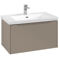 Villeroy & Boch Subway 3.0 Möbelset Mit 1 Auszug, Ohne Spiegel, 80 Cm