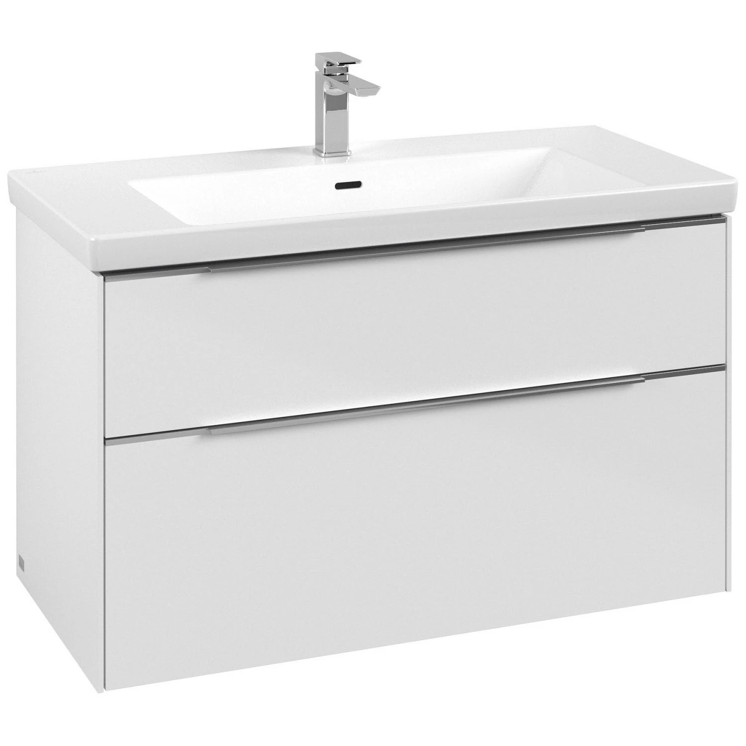 Villeroy & Boch Subway 3.0 Möbelset Mit 2 Auszüge, Ohne Spiegel, 100 Cm 3 Villeroy & Boch Subway 3.0 Möbelset Mit 2 Auszüge, Ohne Spiegel, 100 Cm