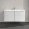 Villeroy & Boch Finero Waschtischunterschrank 120 Cm Mit Waschtisch, 4 Auszüge -Duravit Verkaufsgeschäft villeroy boch badmoebel finero waschtischunterschrank mit 6154681