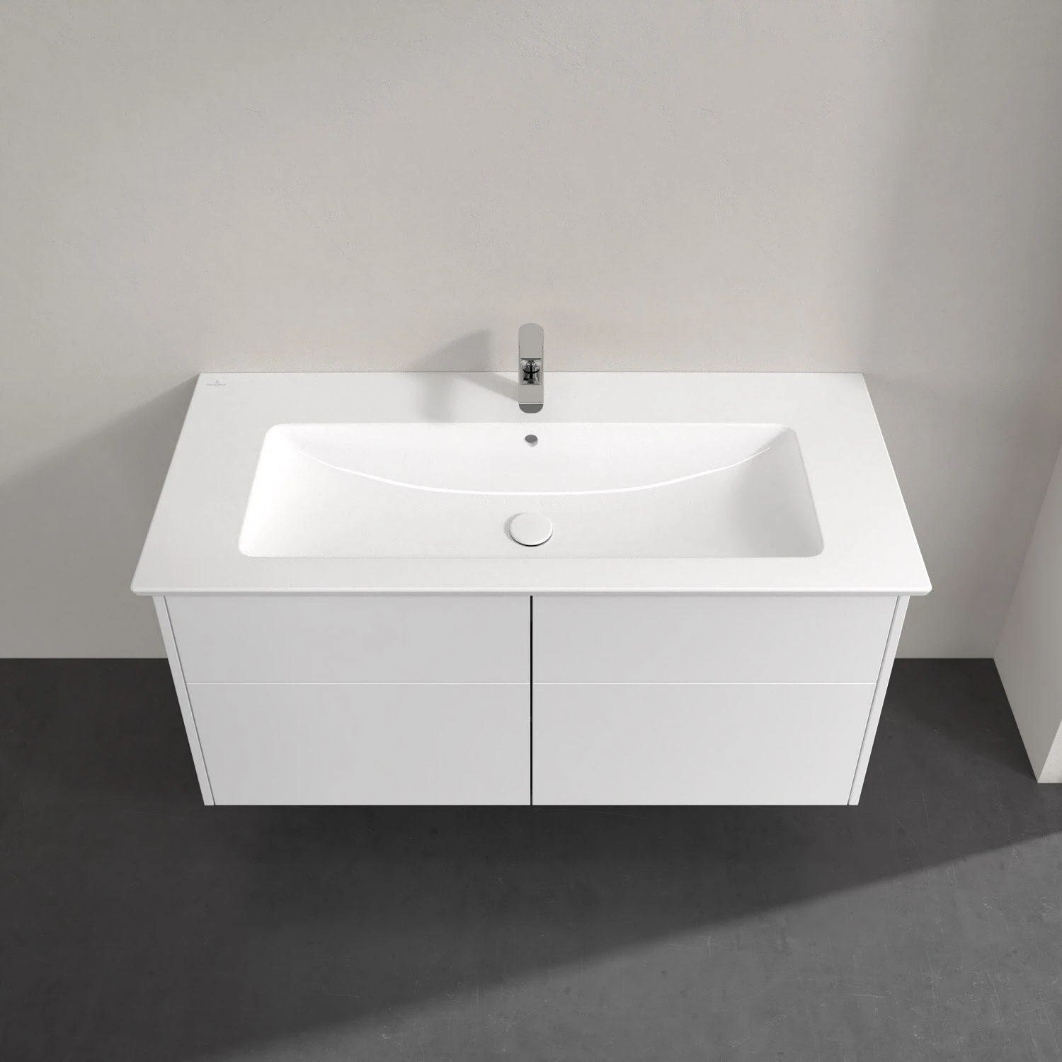 Villeroy & Boch Finero Waschtischunterschrank 120 Cm Mit Waschtisch, 4 Auszüge 4 Villeroy & Boch Finero Waschtischunterschrank 120 Cm Mit Waschtisch, 4 Auszüge - Image 2