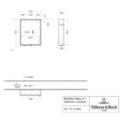 Villeroy & Boch My View Now Vorbau-Spiegelschrank 60 Cm, 1 Tür Links, Smart Home 17 Villeroy & Boch My View Now Vorbau-Spiegelschrank 60 Cm, 1 Tür Links, Smart Home -Duravit Verkaufsgeschäft villeroy boch badmoebel my view now 4386155