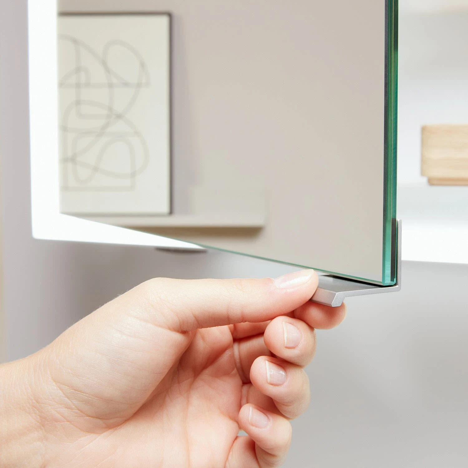 Villeroy & Boch My View Now Vorbau-Spiegelschrank 60 Cm, 1 Tür Links, Smart Home 5 Villeroy & Boch My View Now Vorbau-Spiegelschrank 60 Cm, 1 Tür Links, Smart Home - Image 3